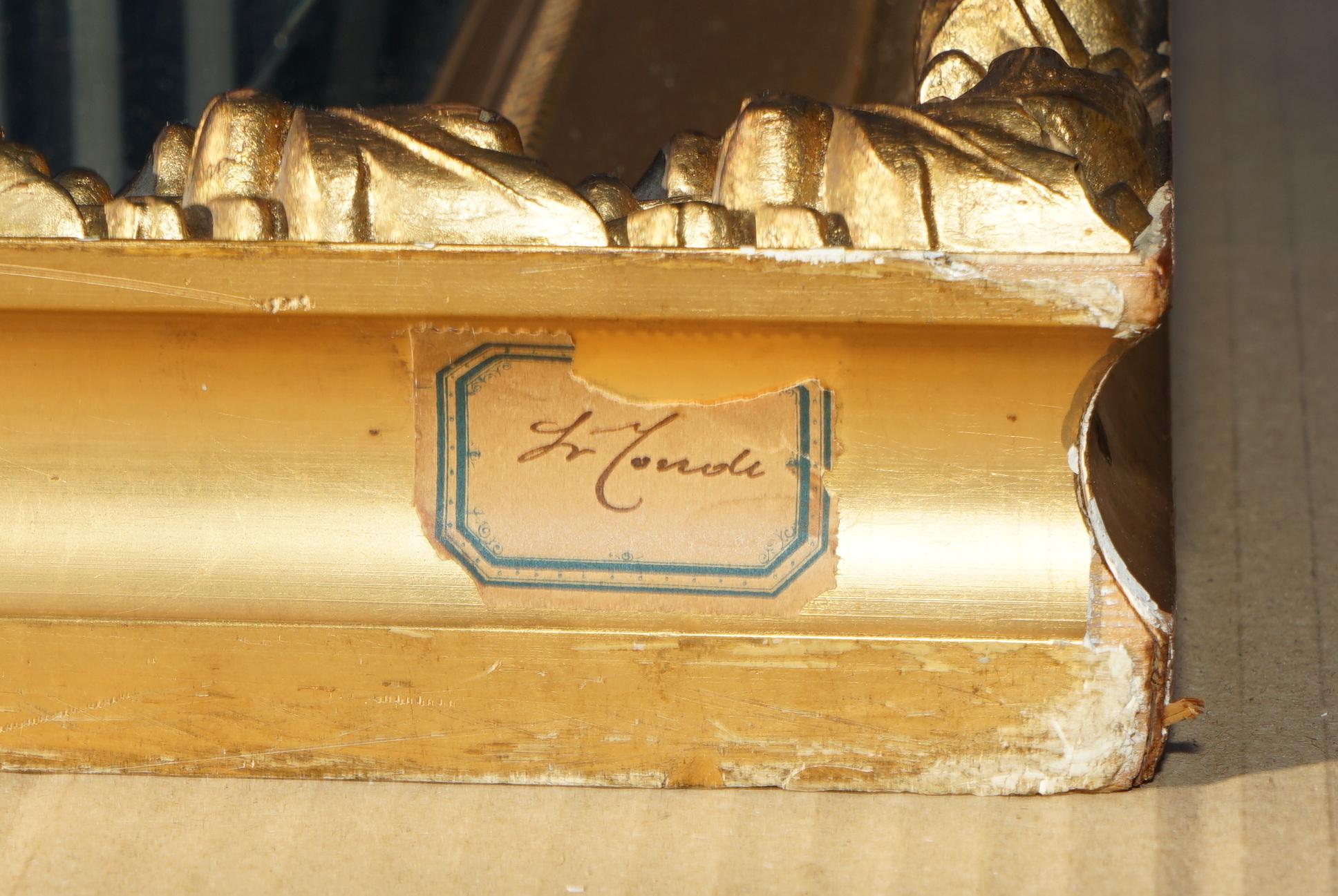 129x177CM PAUL DE VOS 17TH CENTURY GiLTWOOD PICTURE FRAMES CONVERTED TO MIRRORS For Sale 1