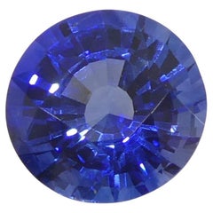 1.2ct Round Blue Sapphire from Sri Lanka