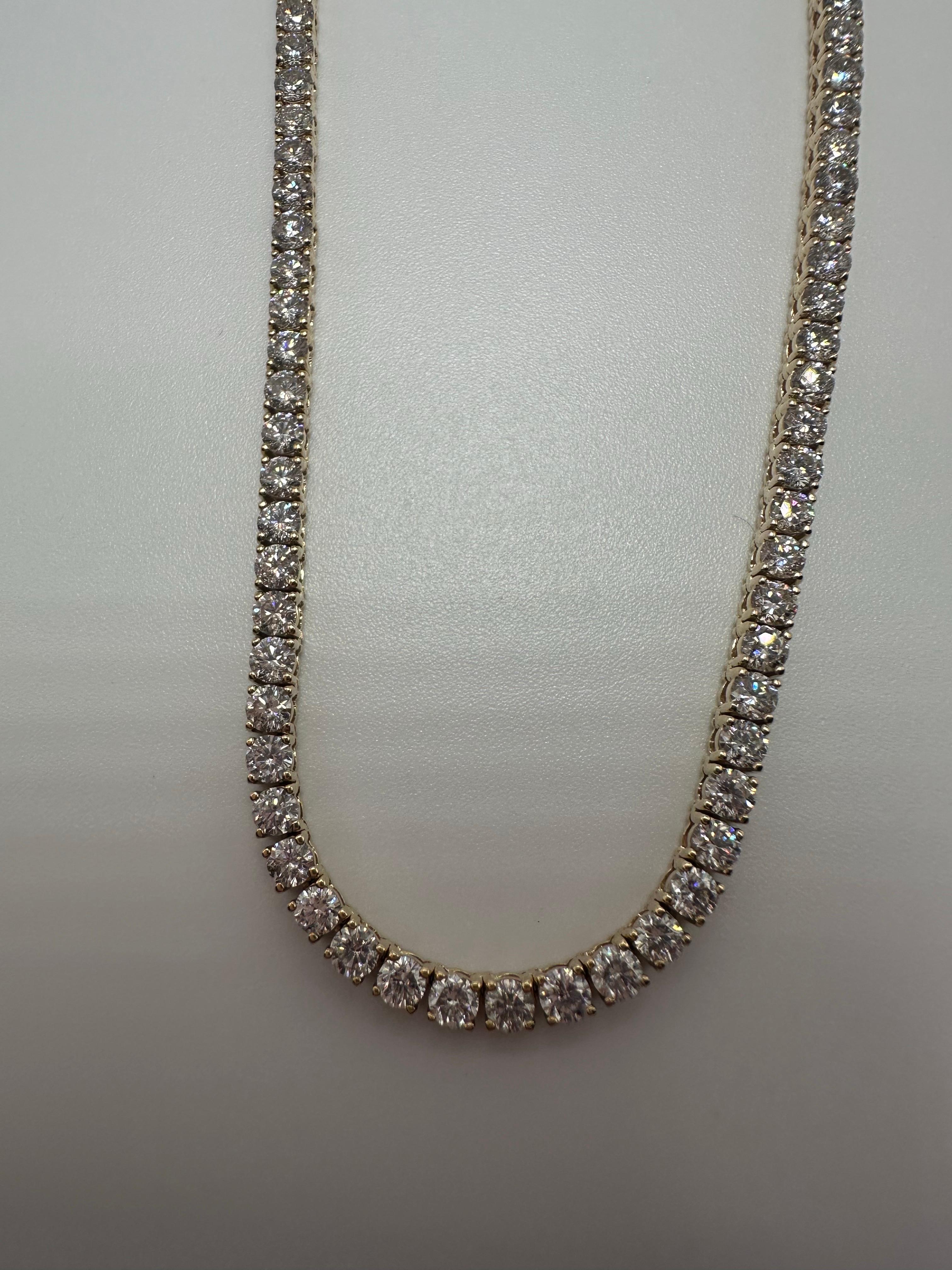 12ct tennis necklace 17