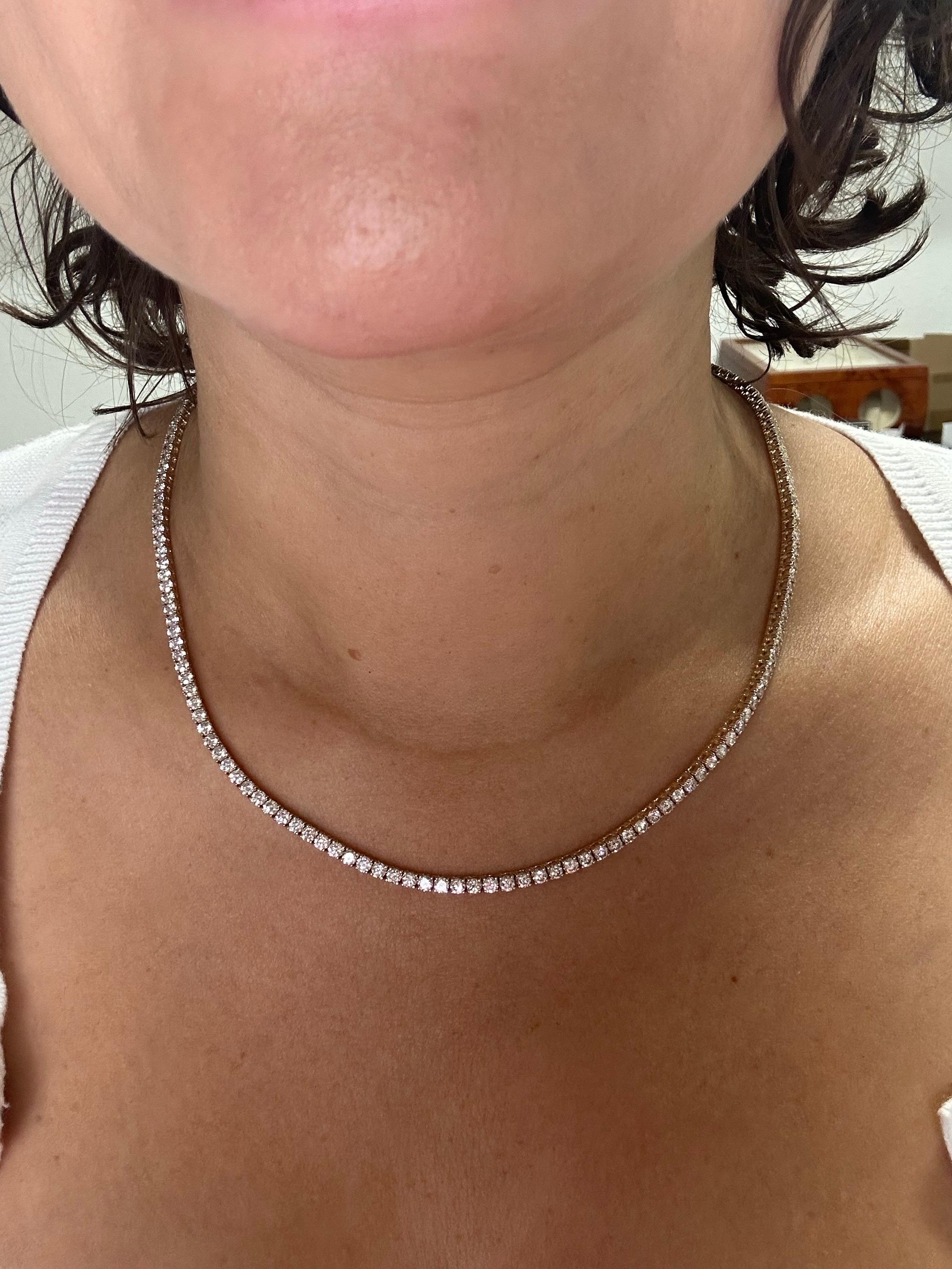 12ct tennis necklace 17