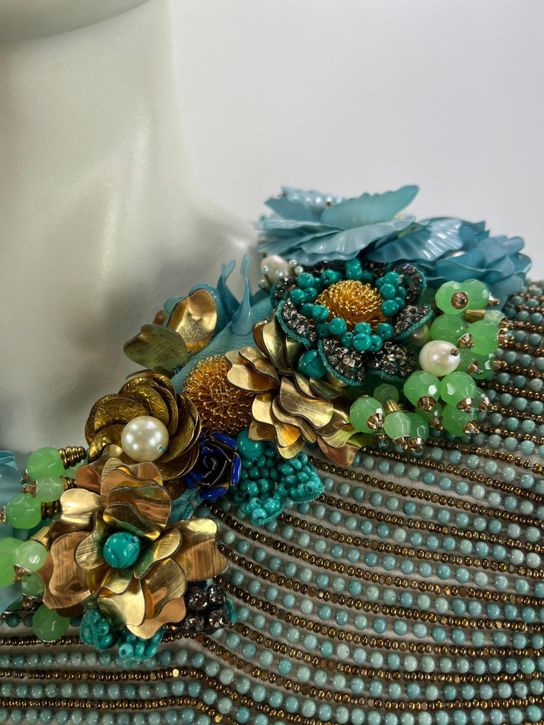 gucci beaded dress 2000 Gucci Beaded Python Mini Dress