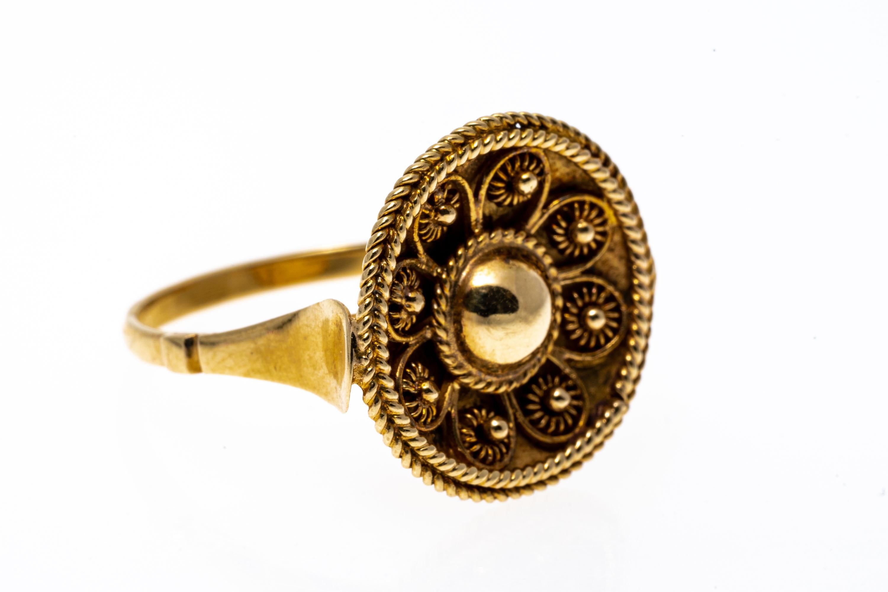 etruscan gold ring