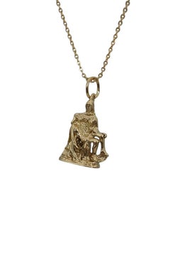12K Yellow Gold "The Pieta" Charm #24175