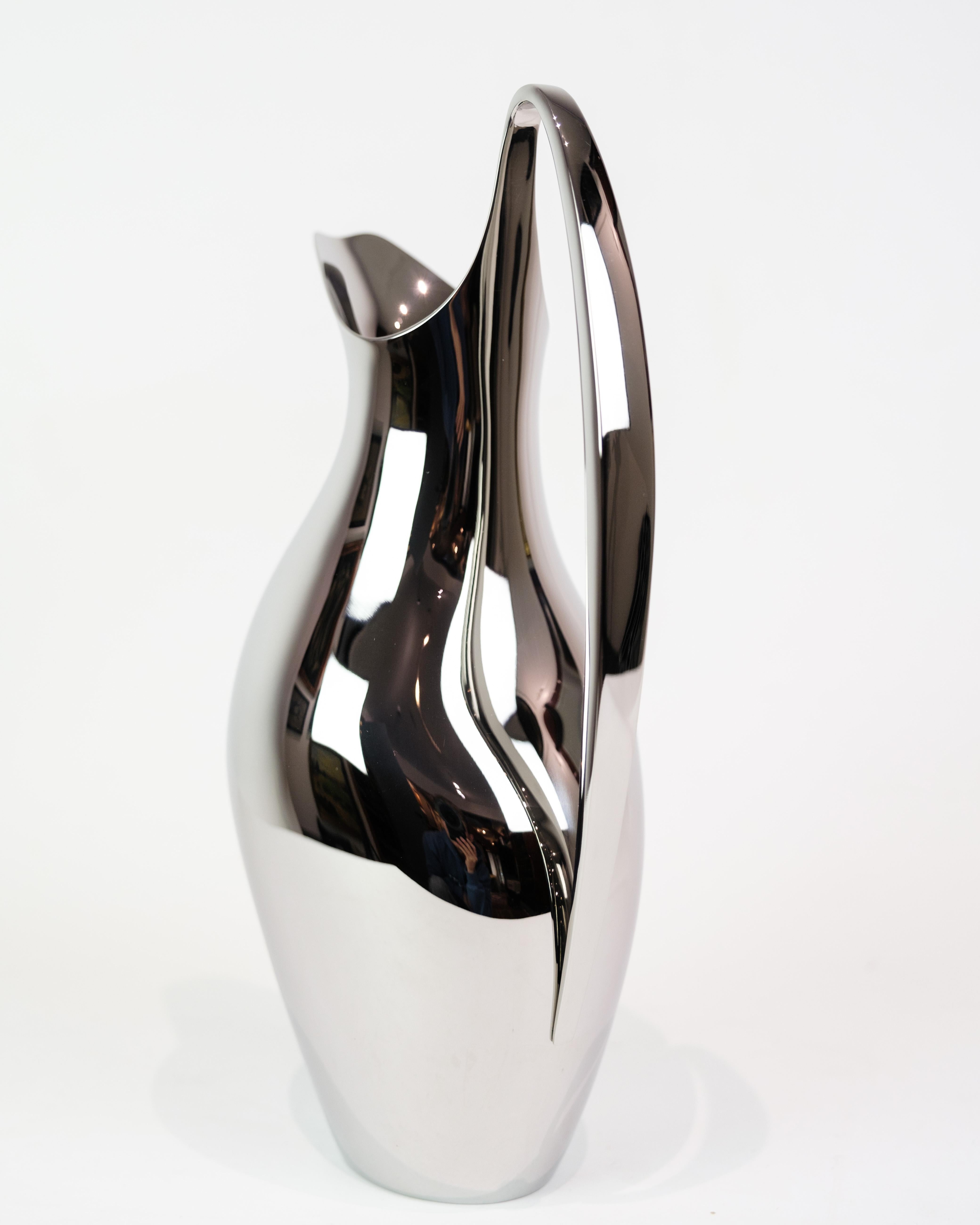 Autre Pichet HK de 1,2L en acier inoxydable par Henning Koppel pour Georg Jensen en vente