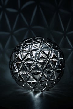 1.2m Inflated "Sphere' mirror polished stainless steel sculpture