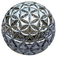 1.2m Inflated "Sphere' mirror polished stainless steel sculpture