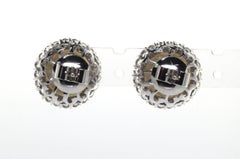 12 mm Südseeperlen- und Diamant-Ohrstecker aus 18 Karat Weißgold