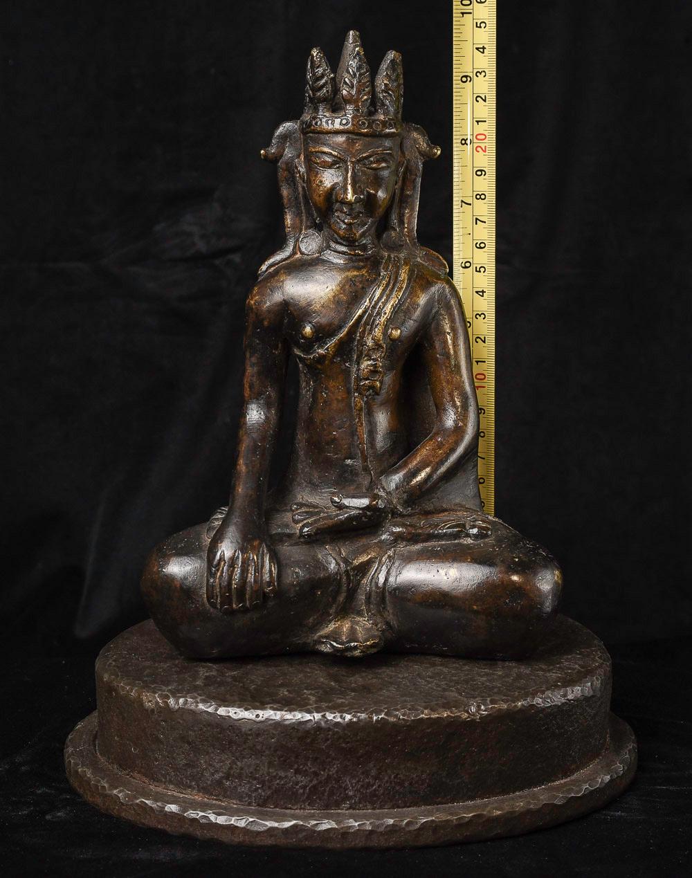 Buddha popolare pagano del XII-XIII secolo - Grande, raro! 9997 in vendita 3