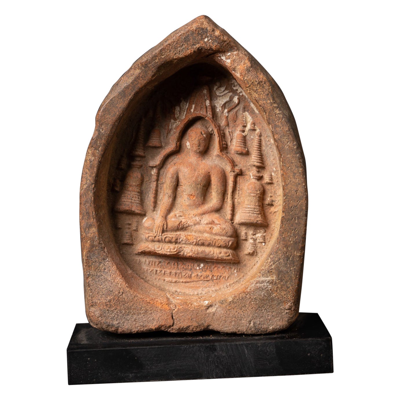 12th century 12th century Pagan Votive Tablet from Burma For Sale