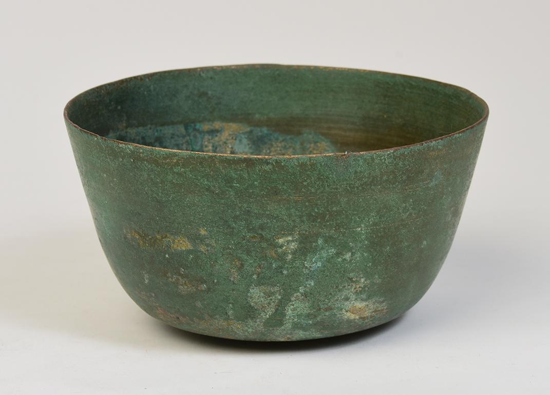 12th Century, Angkor Vat, Antique Khmer Bronze Bowl 1