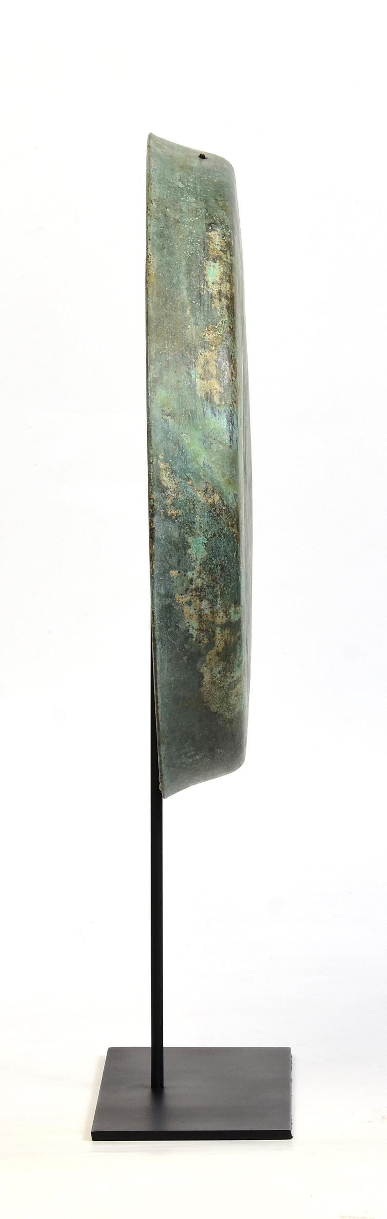 12e siècle, Angkor Vat, Gong khmer ancien en bronze avec Stand en vente 5