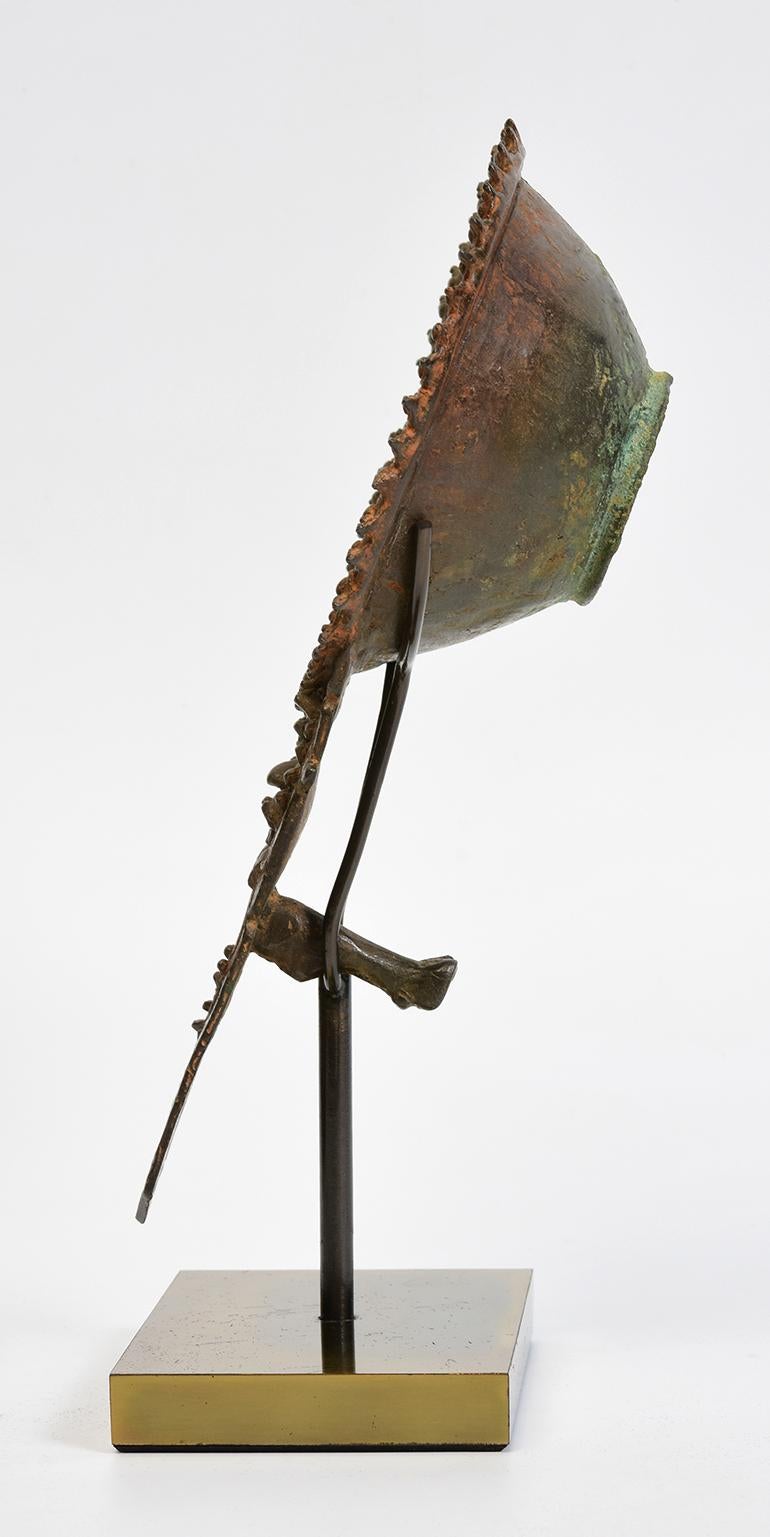 12th Century, Angkor Vat, Antique Khmer Bronze Ladle for Holy Water 1