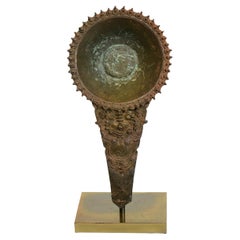 12th Century, Angkor Vat, Antique Khmer Bronze Ladle for Holy Water