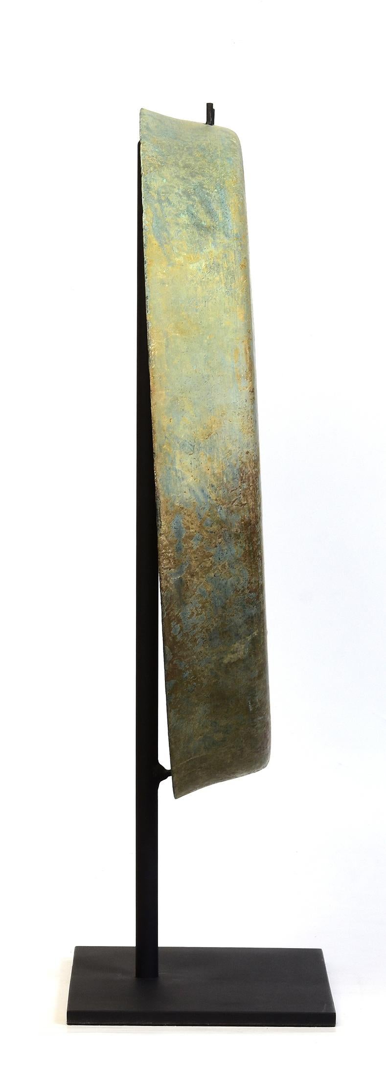 12e siècle, Angkor Vat, Grand gong khmer ancien en bronze avec Stand en vente 6