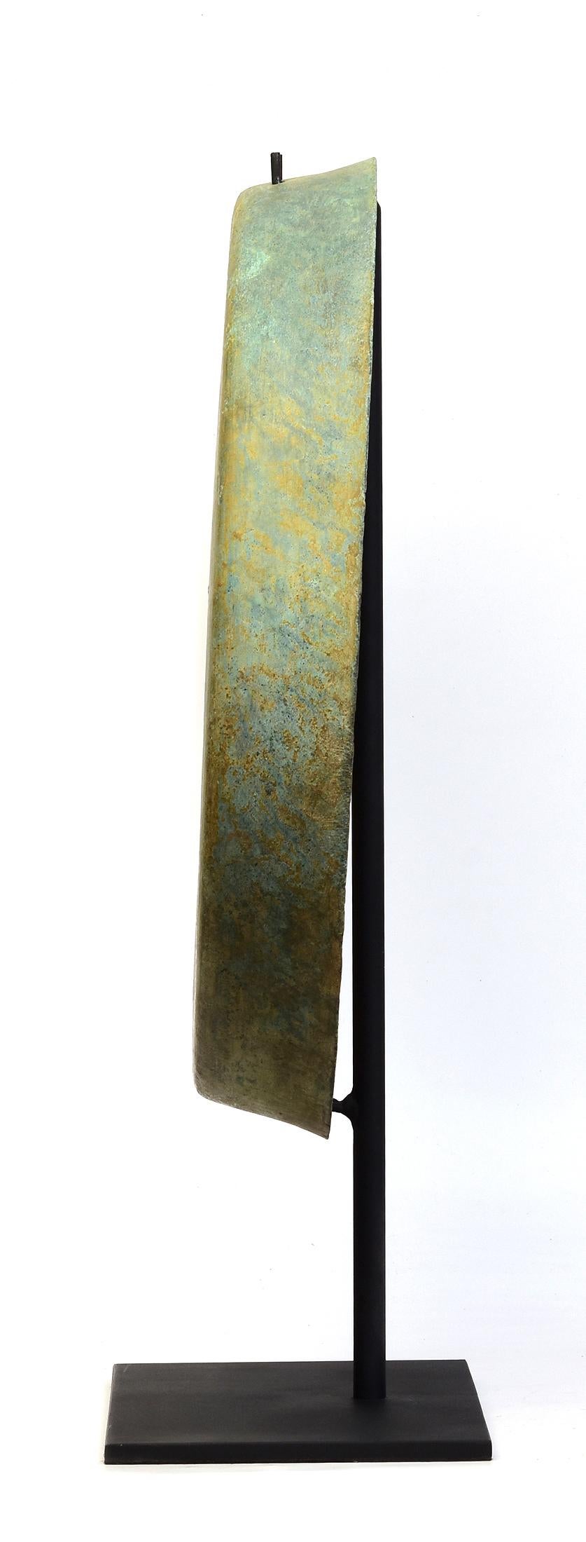12e siècle, Angkor Vat, Grand gong khmer ancien en bronze avec Stand en vente 2