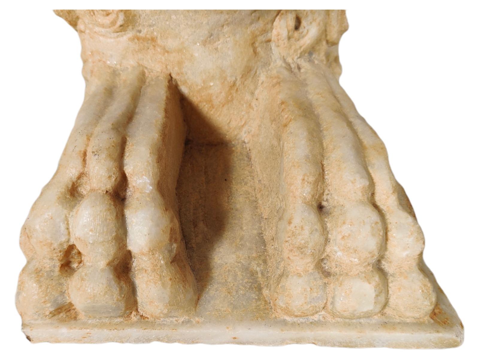 Lion romain italien du 12e siècle Bon état - En vente à Madrid, ES