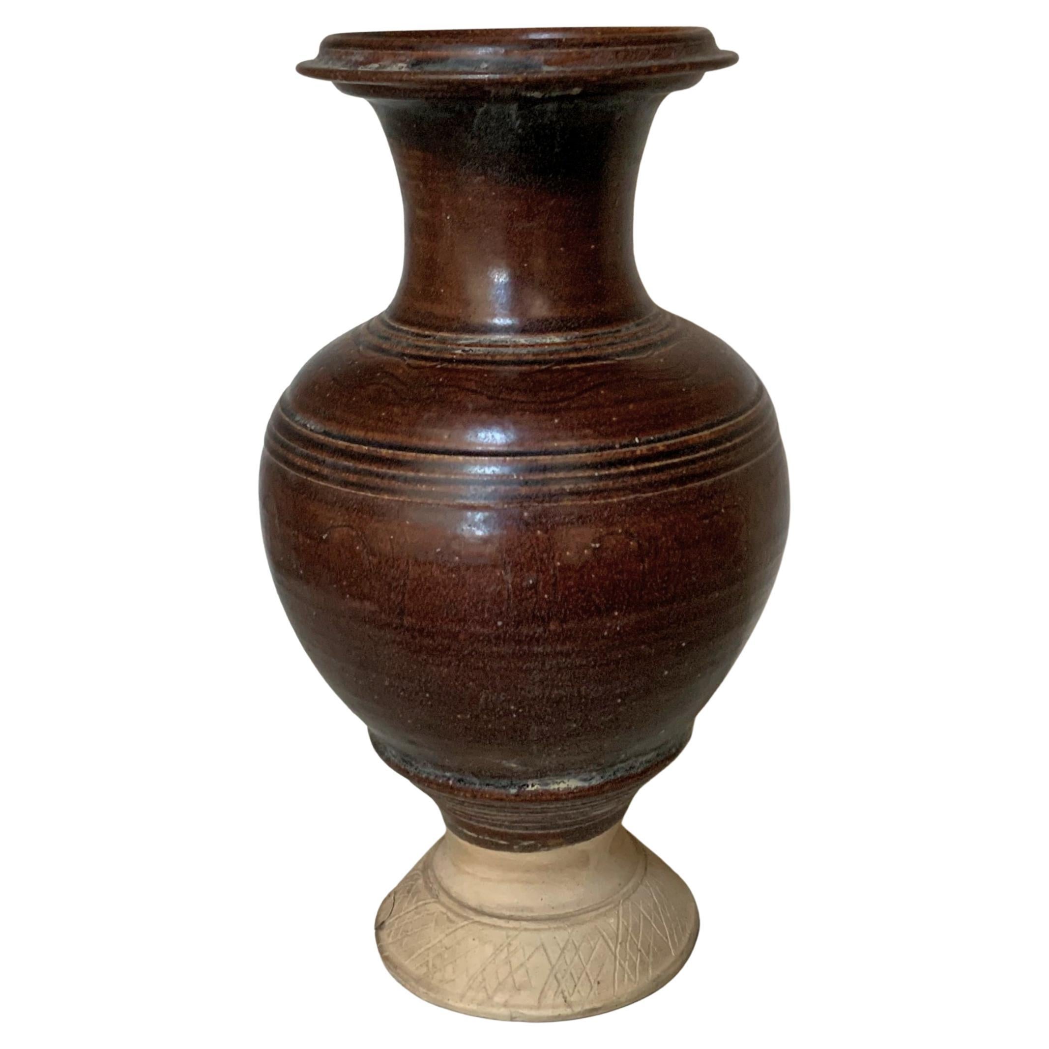12th Century Khmer Vase For Sale