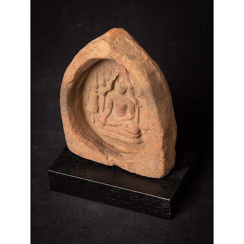 12th Century, Pagan Votive Tablet from Burma For Sale 4