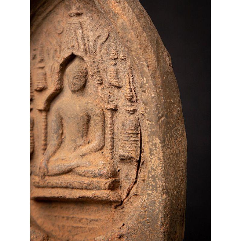 12th Century Pagan Votive Tablet from Burma For Sale 6