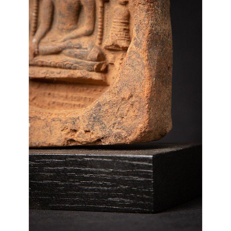 12th Century Pagan Votive Tablet from Burma For Sale 9