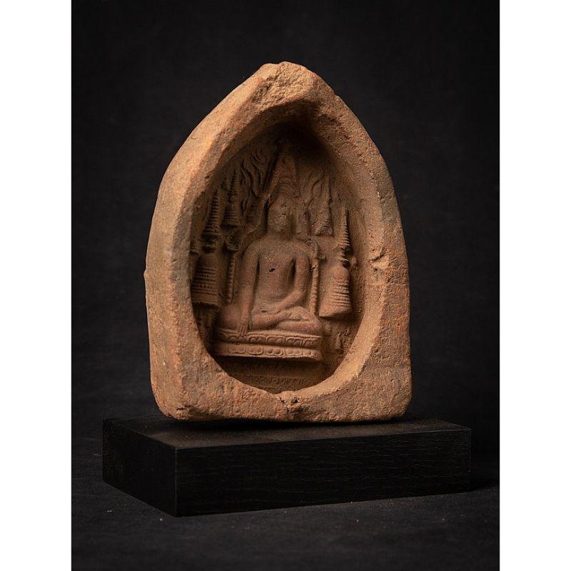 Wood 12th Century, Pagan Votive Tablet from Burma For Sale