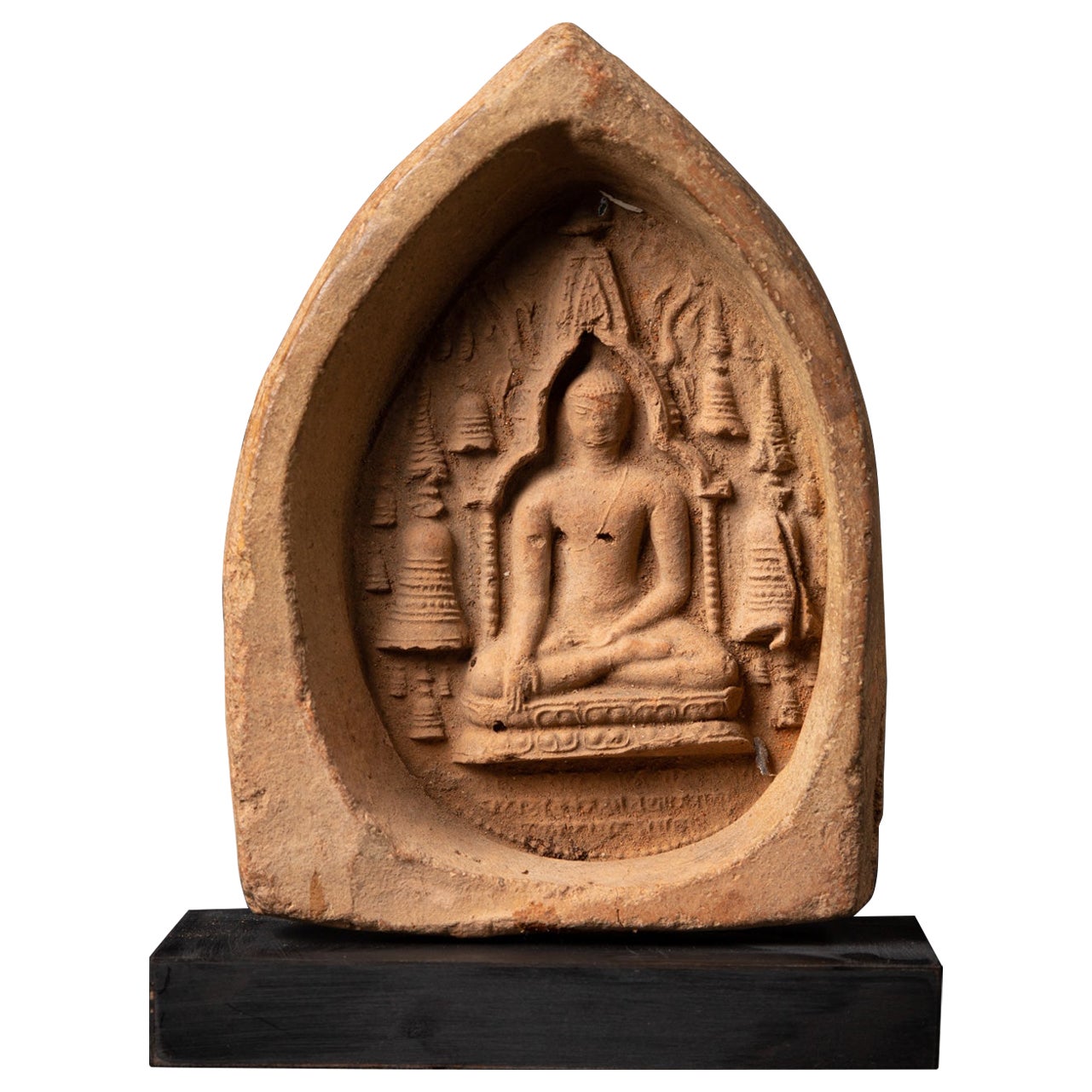 12th century Pagan Votive Tablet from Burma For Sale