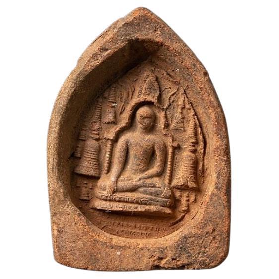 12th Century Pagan Votive Tablet from Burma For Sale