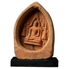 Tablette Votive Pagan du 12e siècle de Birmanie