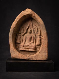 12th century Pagan Votive Tablet from Burma - OriginalBuddhas