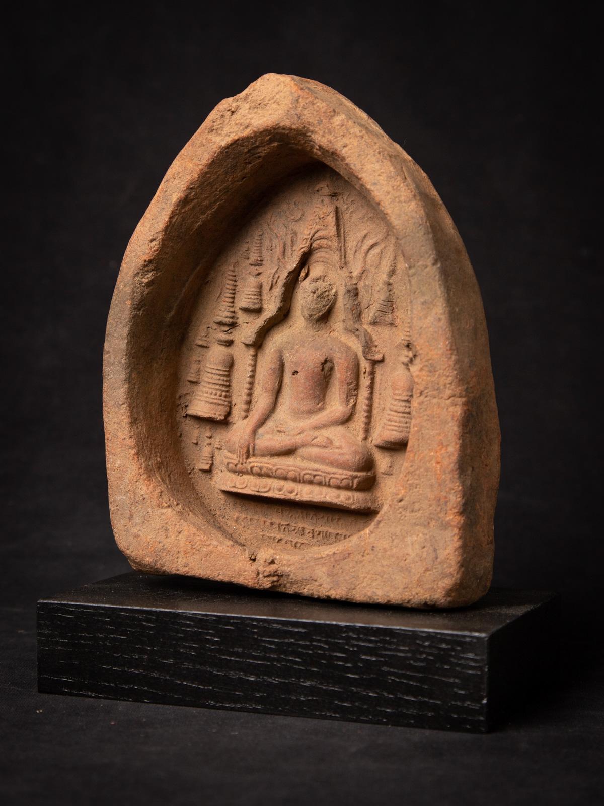 Tabla votiva pagana del siglo XII procedente de Birmania - OriginalBuddhas Terracota en venta