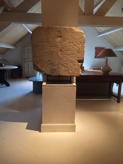 12th Century Sandstone Zodiac Sundial