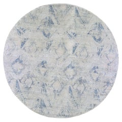 Tappeto rotondo 12
x12
 Ivory Large Elements with Pastels Silk with Textured Wool