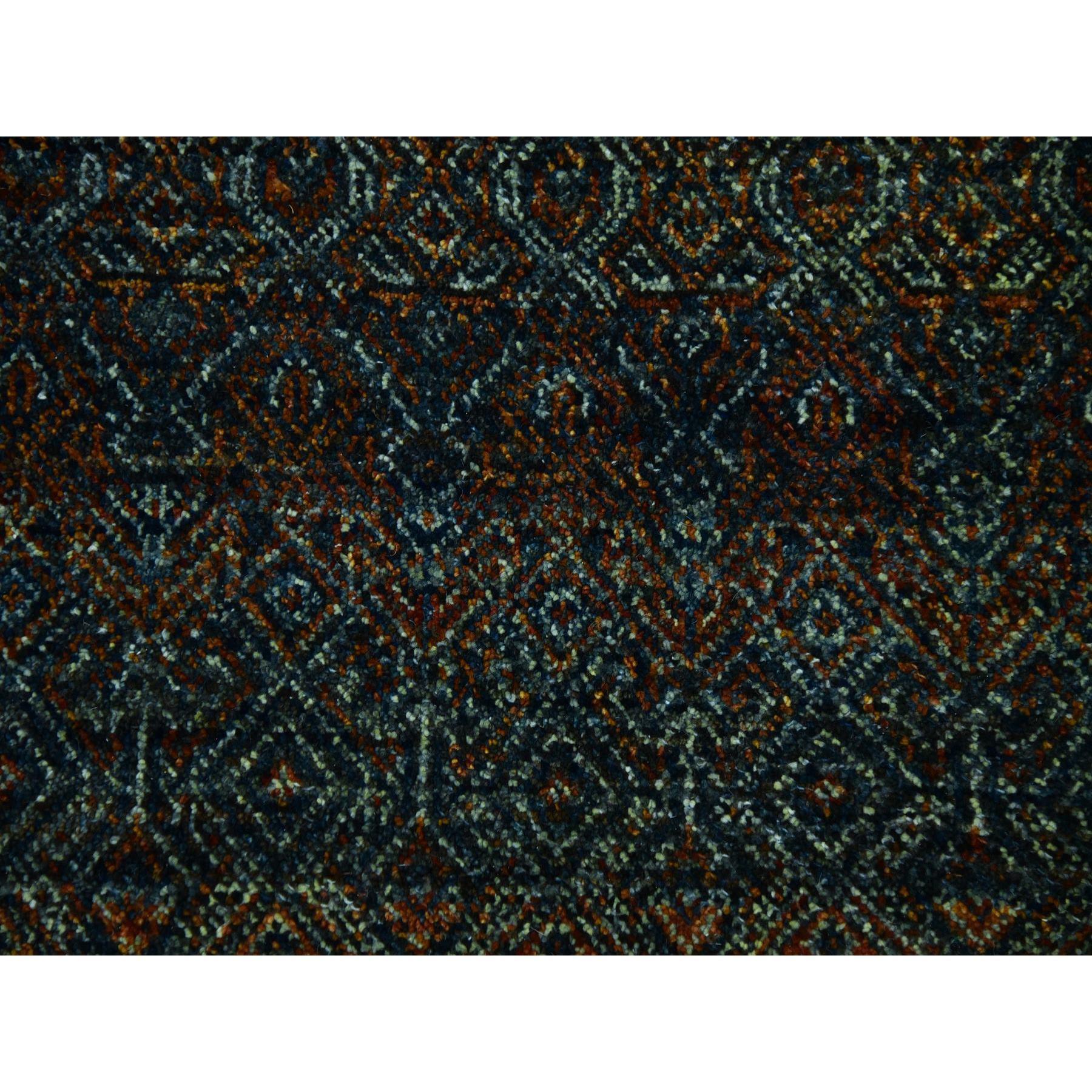 12'x12' Rust Brown, Kohinoor Herat Design, Wolle Handgeknüpft XL Quadratischer Teppich im Angebot 2