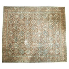 Vintage Distressed Baktiari Square Carpet