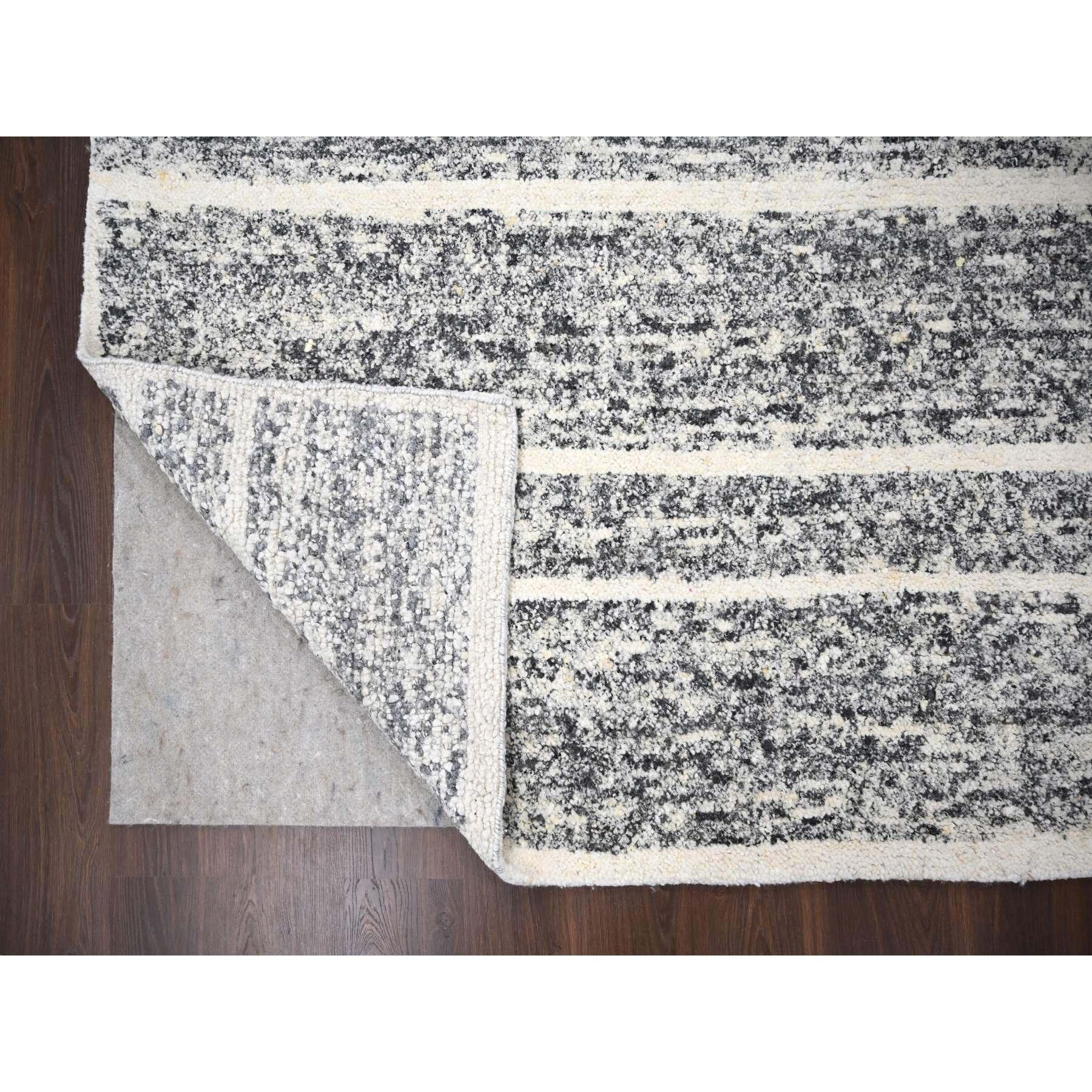 Annodato a mano Tappeto oversize in lana annodata a mano 12'x14'9