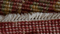 12x15 Coral, arazzo floreale geometrico in lana annodato a mano Tappeto tradizionale