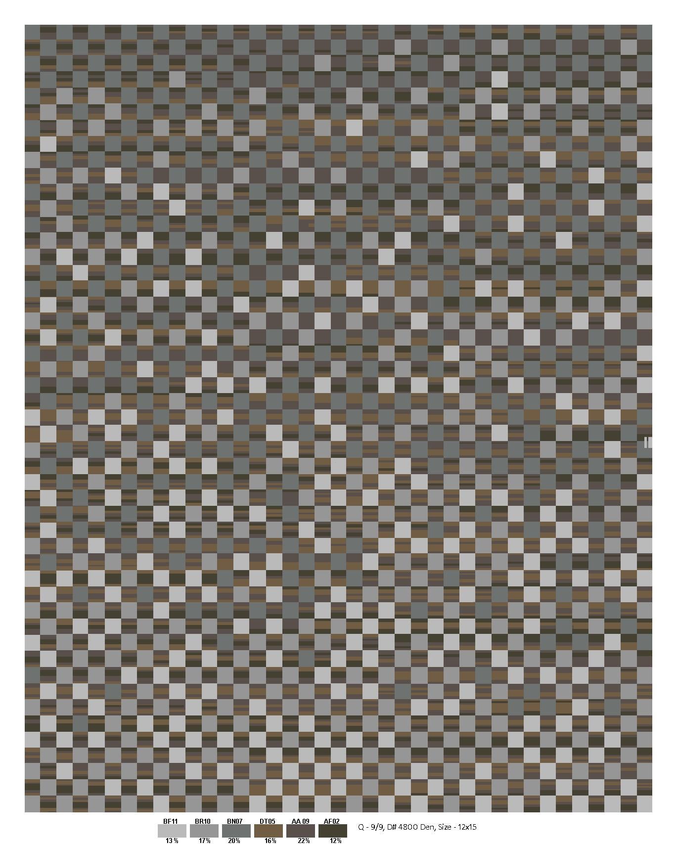 12x15 Individueller Teppich von Rug & Kilim (Art déco) im Angebot