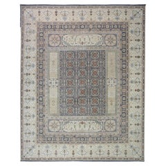12x15 Hand-Knotted Mamlouk Style Area Rug