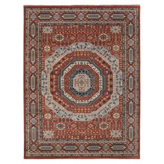 12x15 Red Persian Mamluk Hand Knotted Wool Rug ( G-10218)