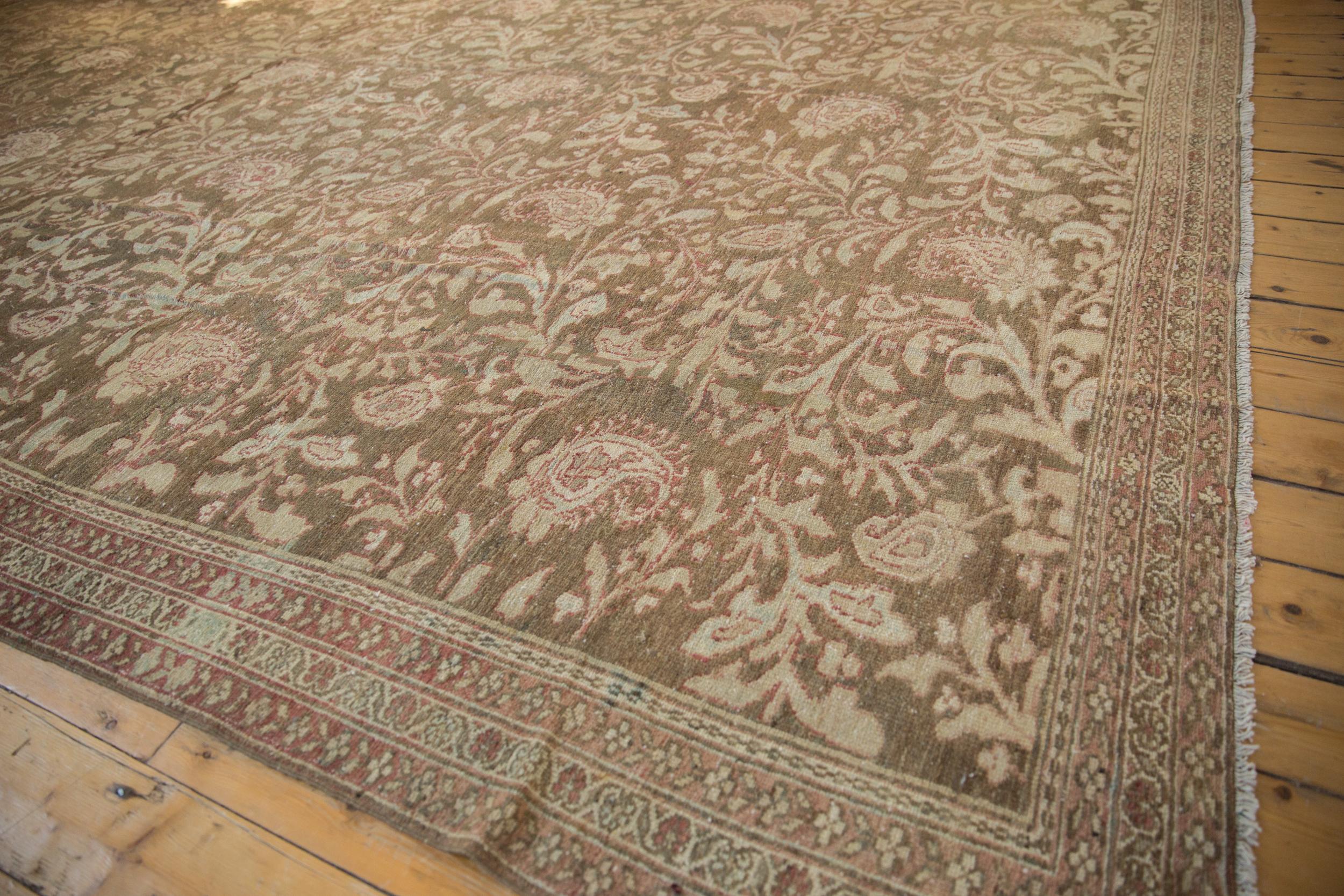 Vintage Distressed Malayer Carpet For Sale 3