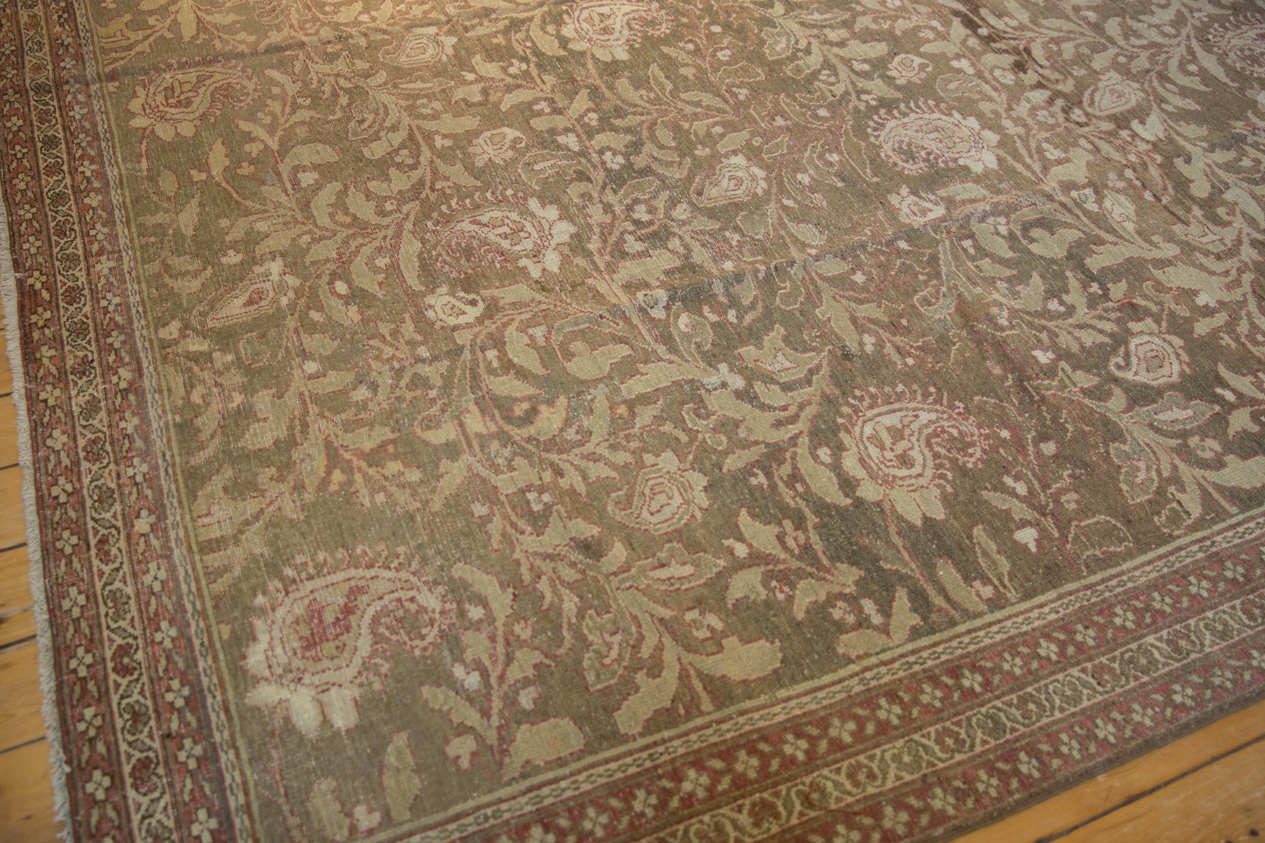 Vintage Distressed Malayer Carpet For Sale 4