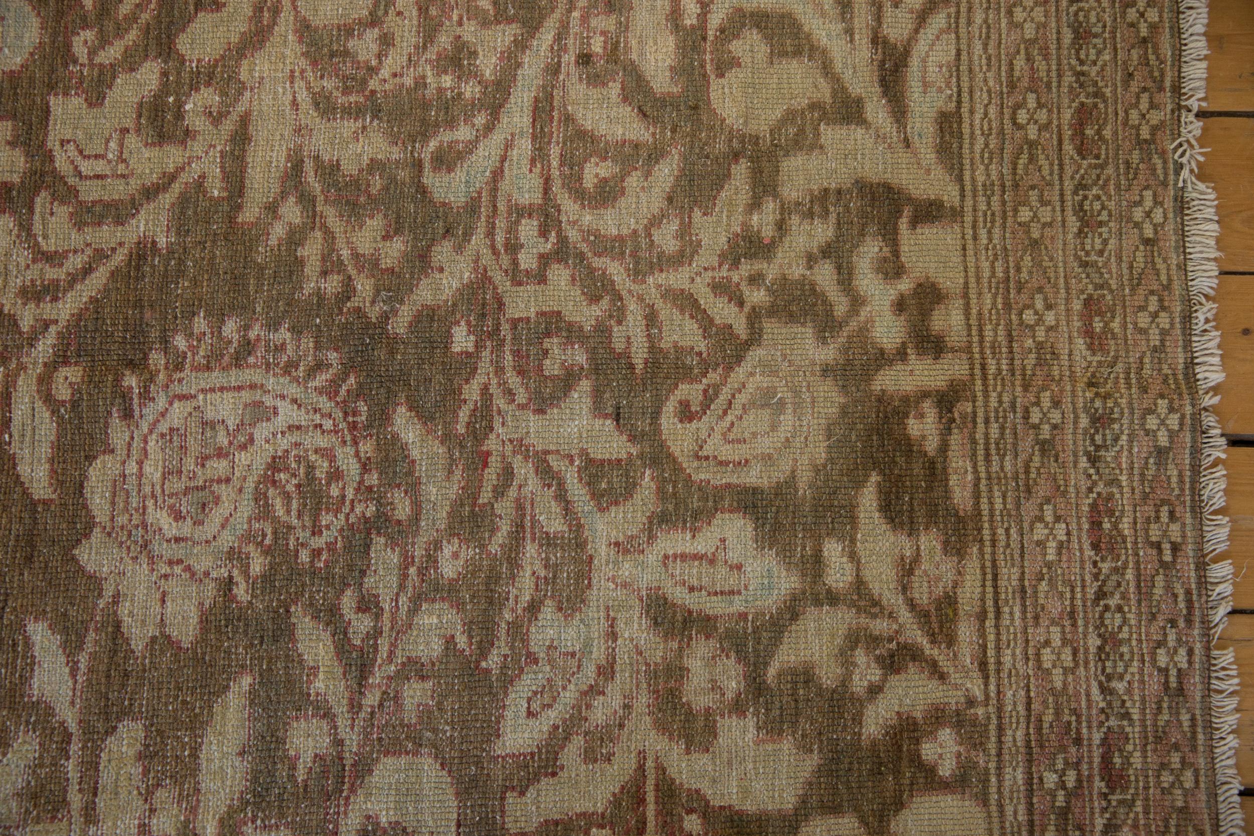 Wool Vintage Distressed Malayer Carpet For Sale