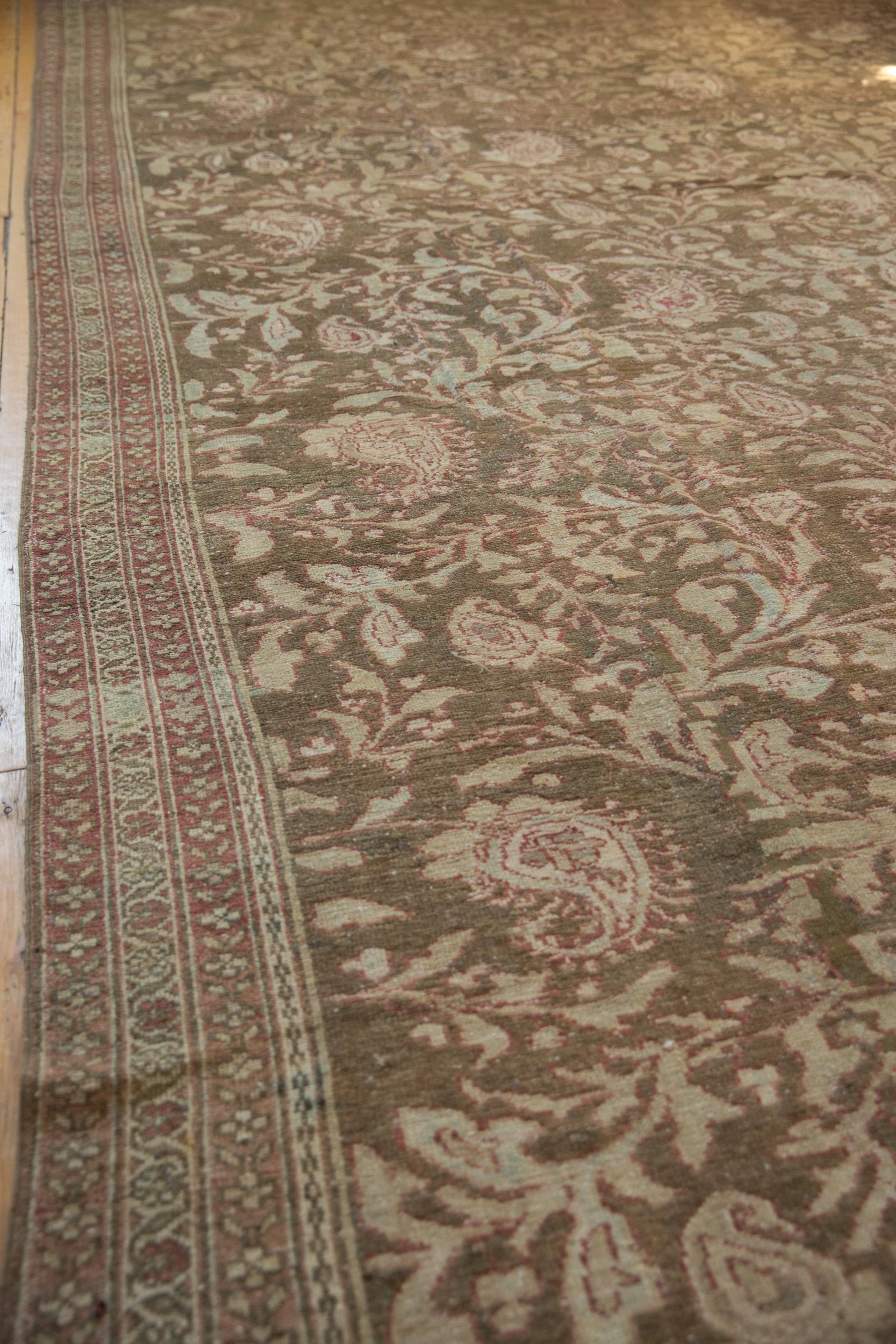 Vintage Distressed Malayer Carpet For Sale 1