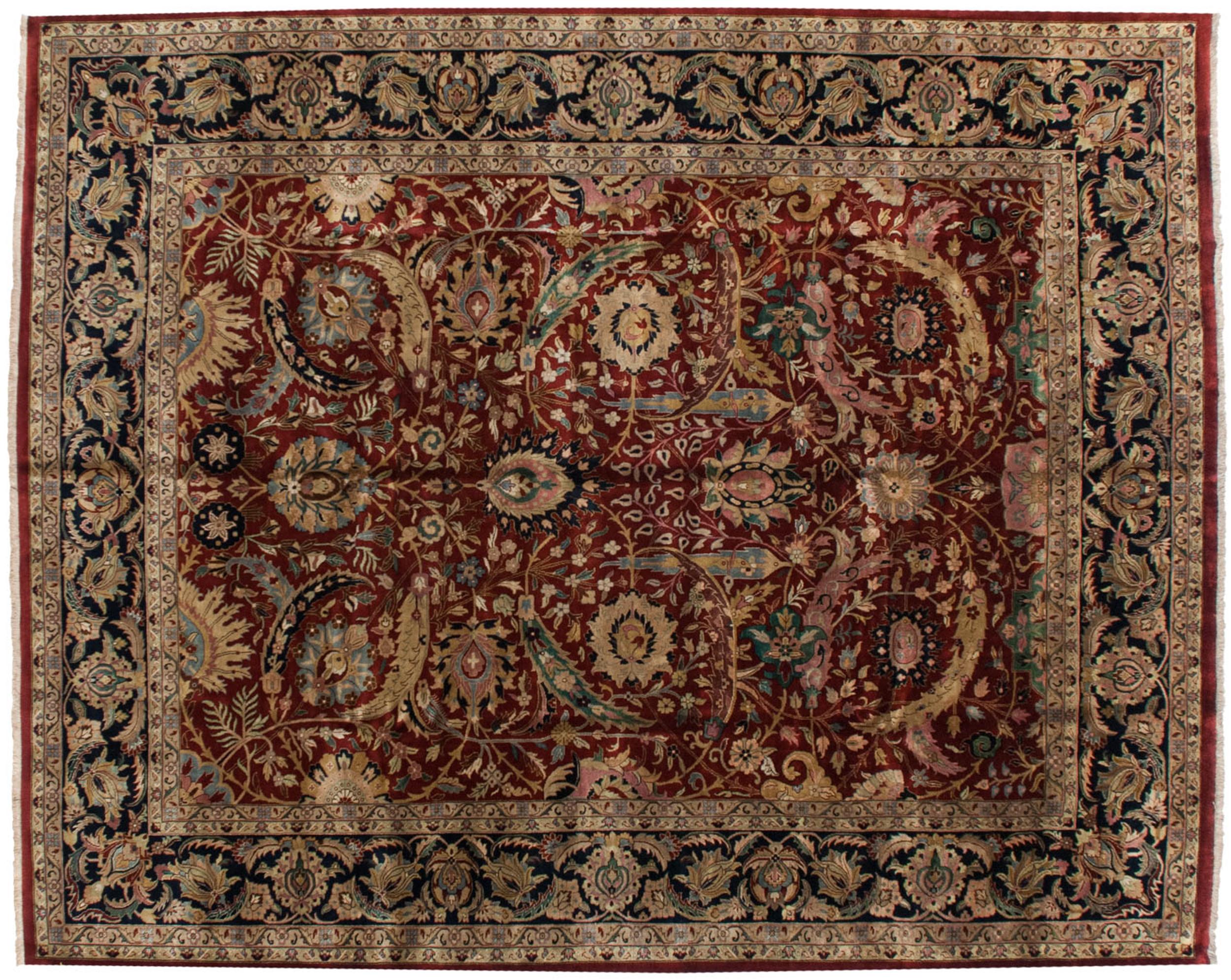 Other Vintage Indian Isfahan Design Carpet For Sale