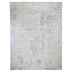 12'x15'1" THE PASTEL COLLECTION, tapis surdimensionné en soie texturée