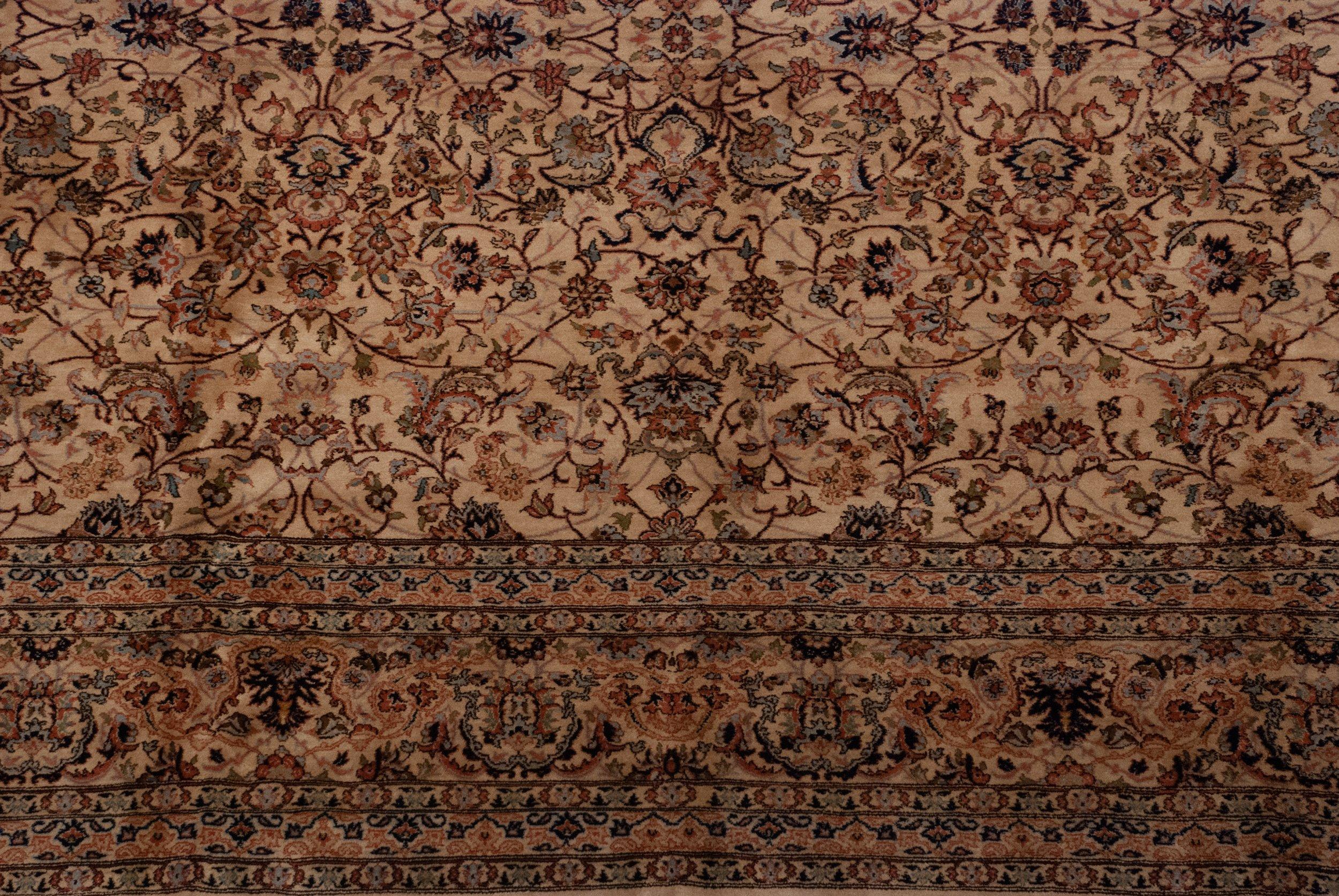Vintage Pakistani Isfahan Design Carpet For Sale 5