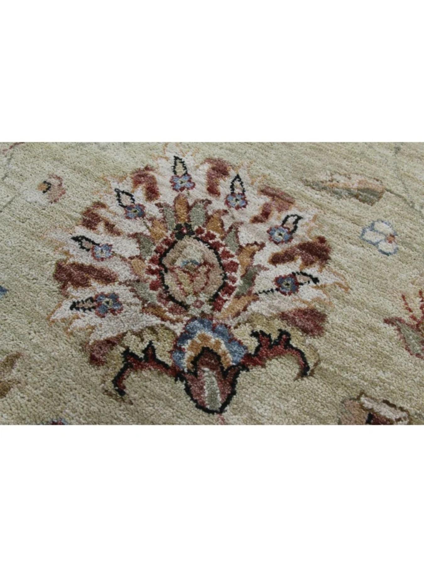 12x18 Handgeknüpfter indischer Agra Vorleger, handgewebt im Angebot 1