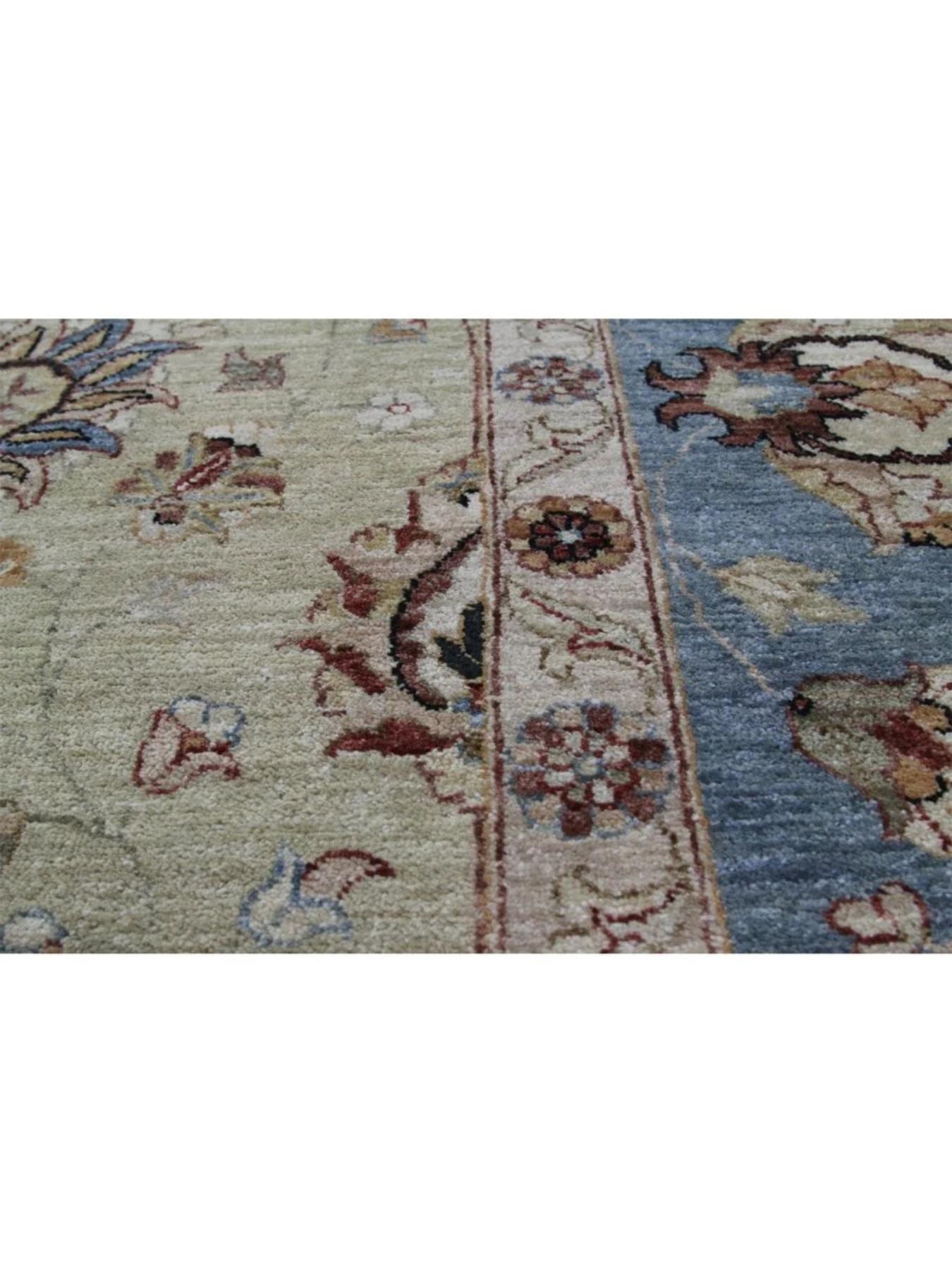12x18 Handgeknüpfter indischer Agra Vorleger, handgewebt im Angebot 2