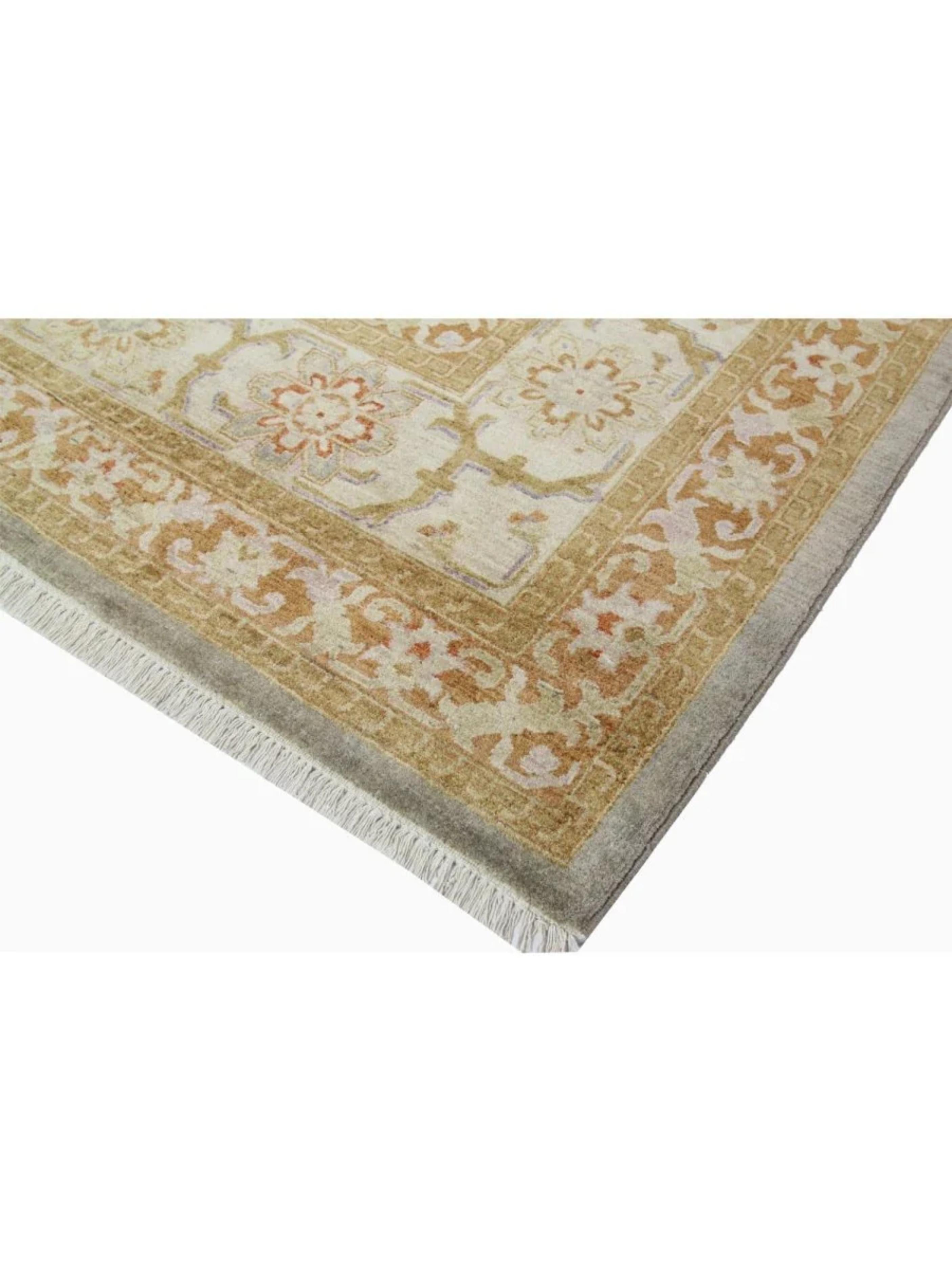 12x18 Hand-Knotted Mahal Style Rug im Angebot 4