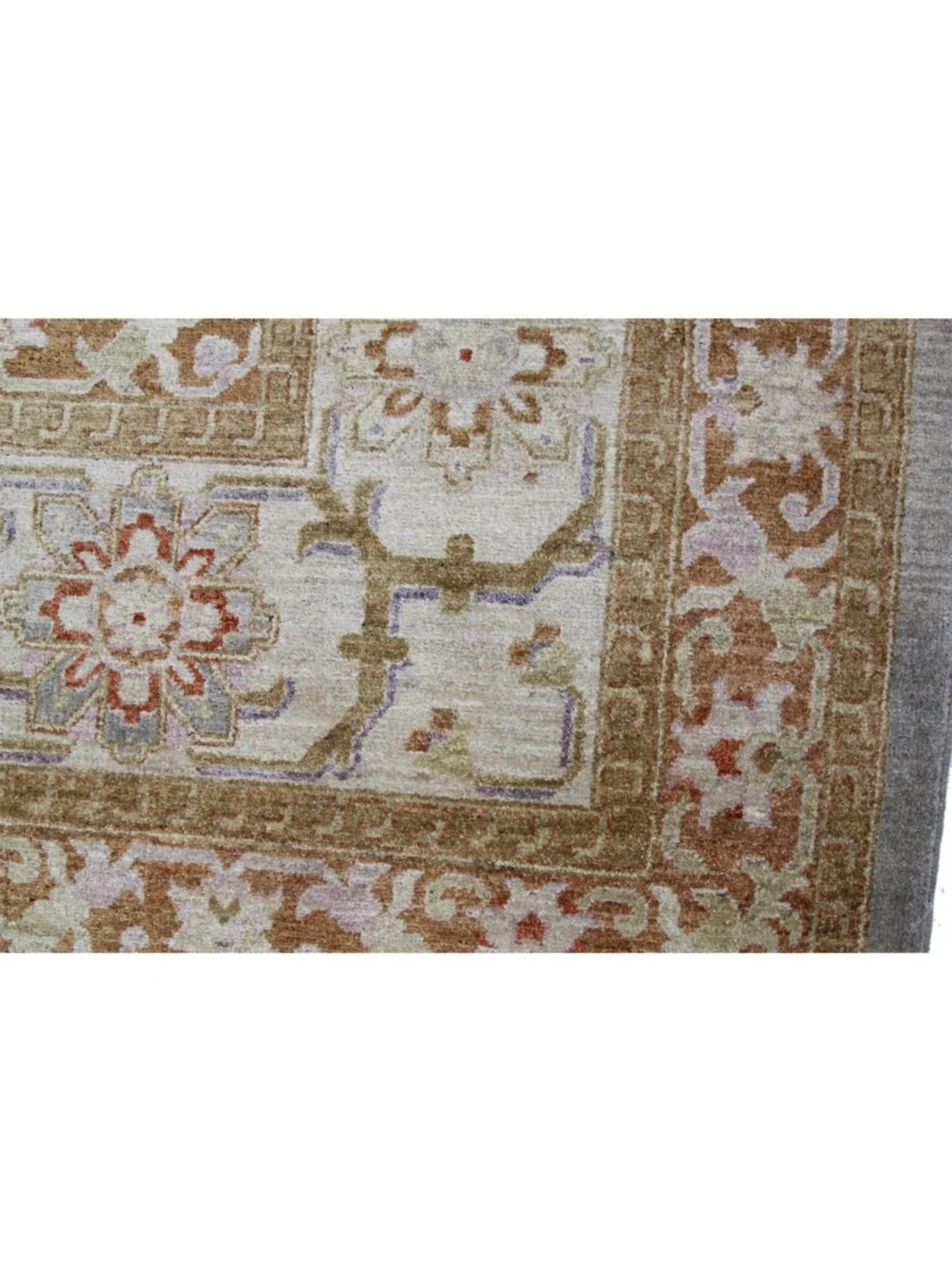 12x18 Hand-Knotted Mahal Style Rug im Angebot 5